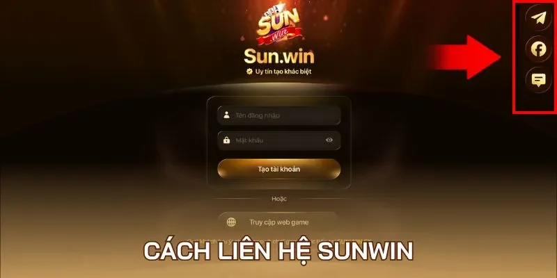 Cách liên hệ Sunwin