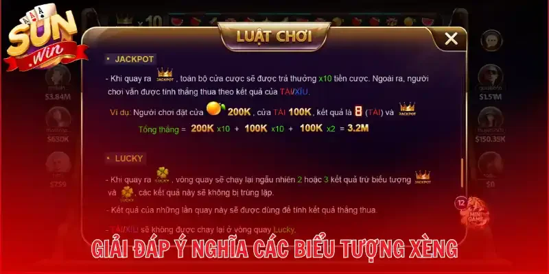 Giải đáp ý nghĩa các biểu tượng xèng 